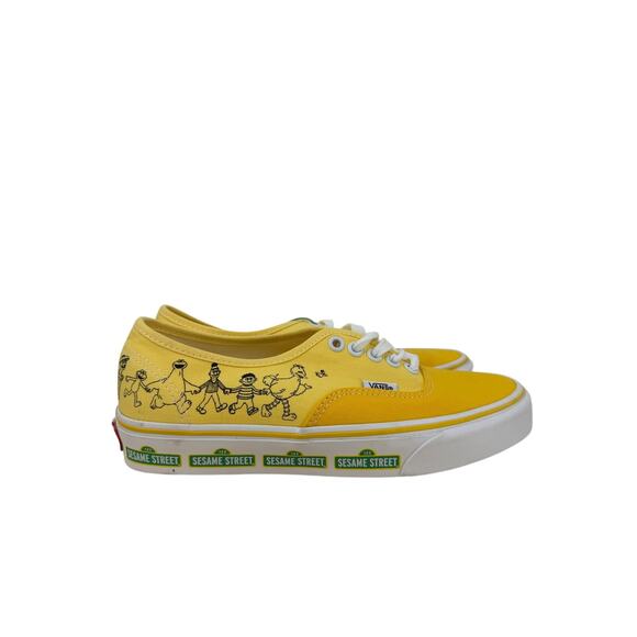 Vans Shoes - Vans x Sesame Street Authentic Sneakers Womens 8 Shoes Yellow Cartoon
